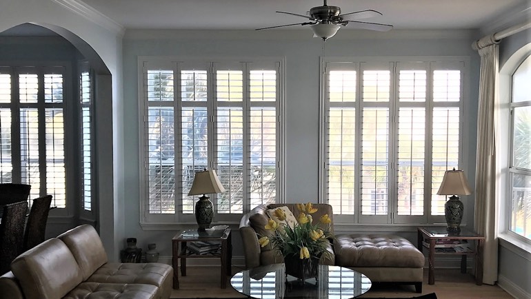 St. George family room shutters